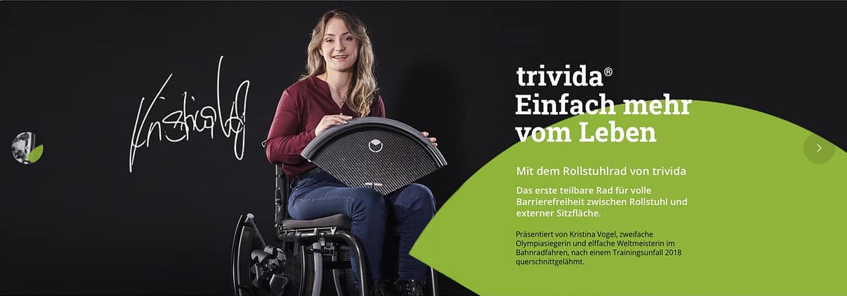 Trivida Commercial Fotograf Freiburg Andreas Gerhardt People Kristina Vogel Bahnradfahrerin Weltmeisterin Olympia Fotoproduktion