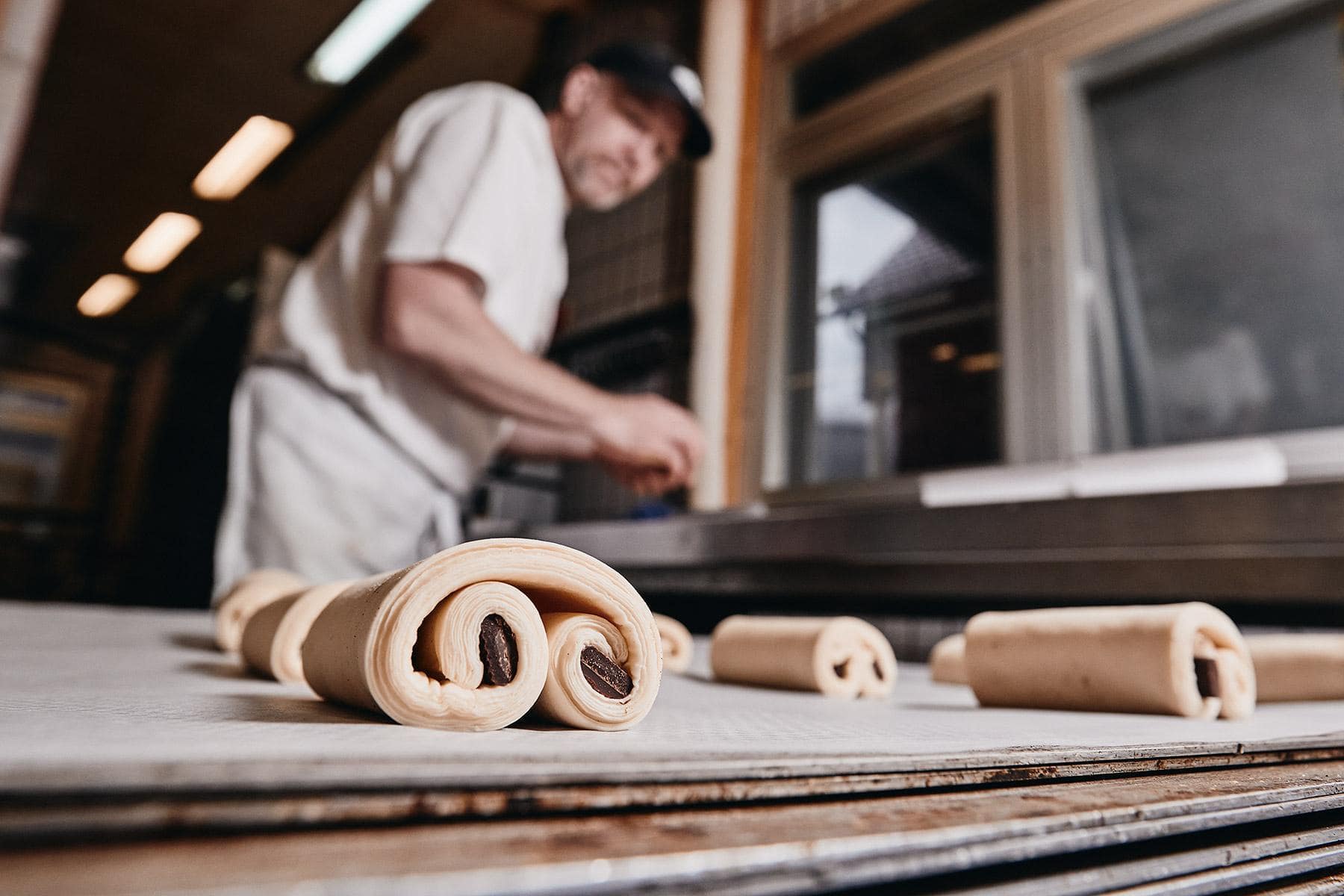 Brotherstellung, Brot, Handwerk, Backwerk, Bäckerei, Pfeifle, Andreas Gerhardt, Nacht